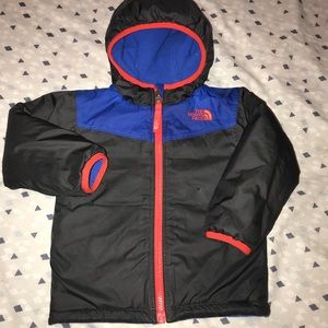 Boys 2T North Face reversible coat